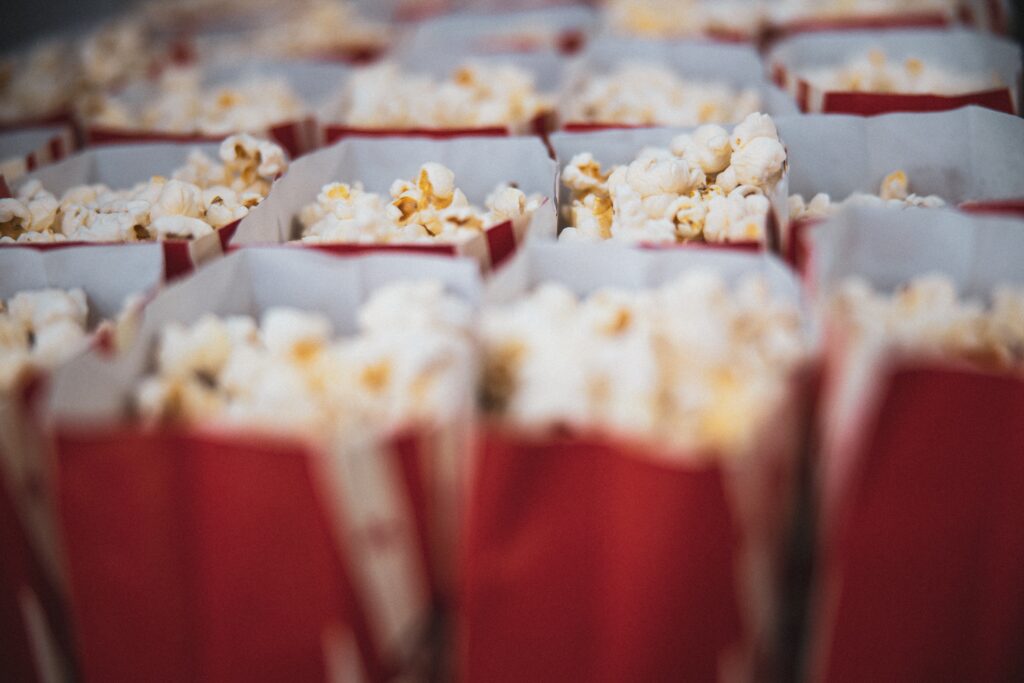 Popcorn på bio
